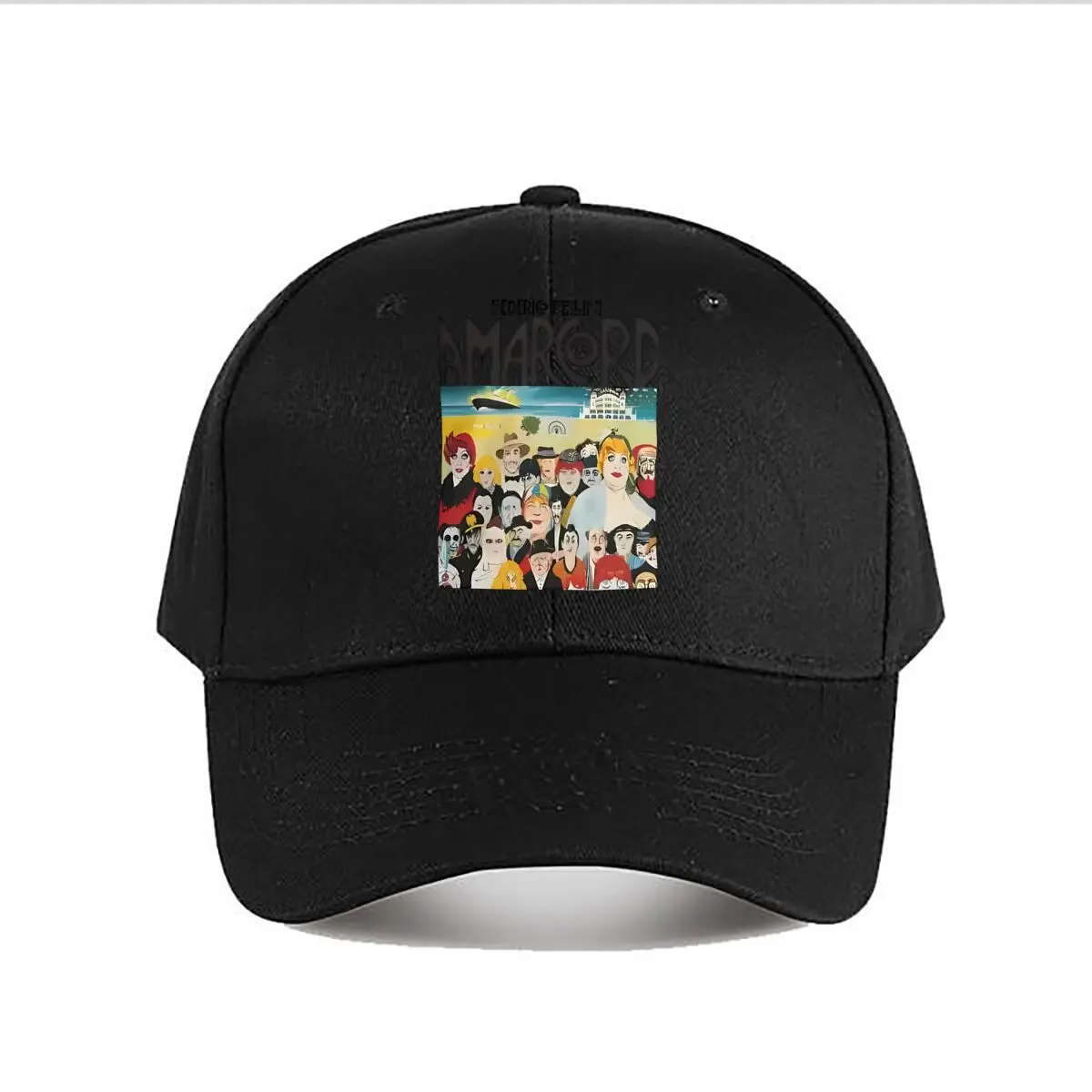 Amarcord - Movie Tribute Art Baseball Cap For Womens Unisex Female Snapback Cap