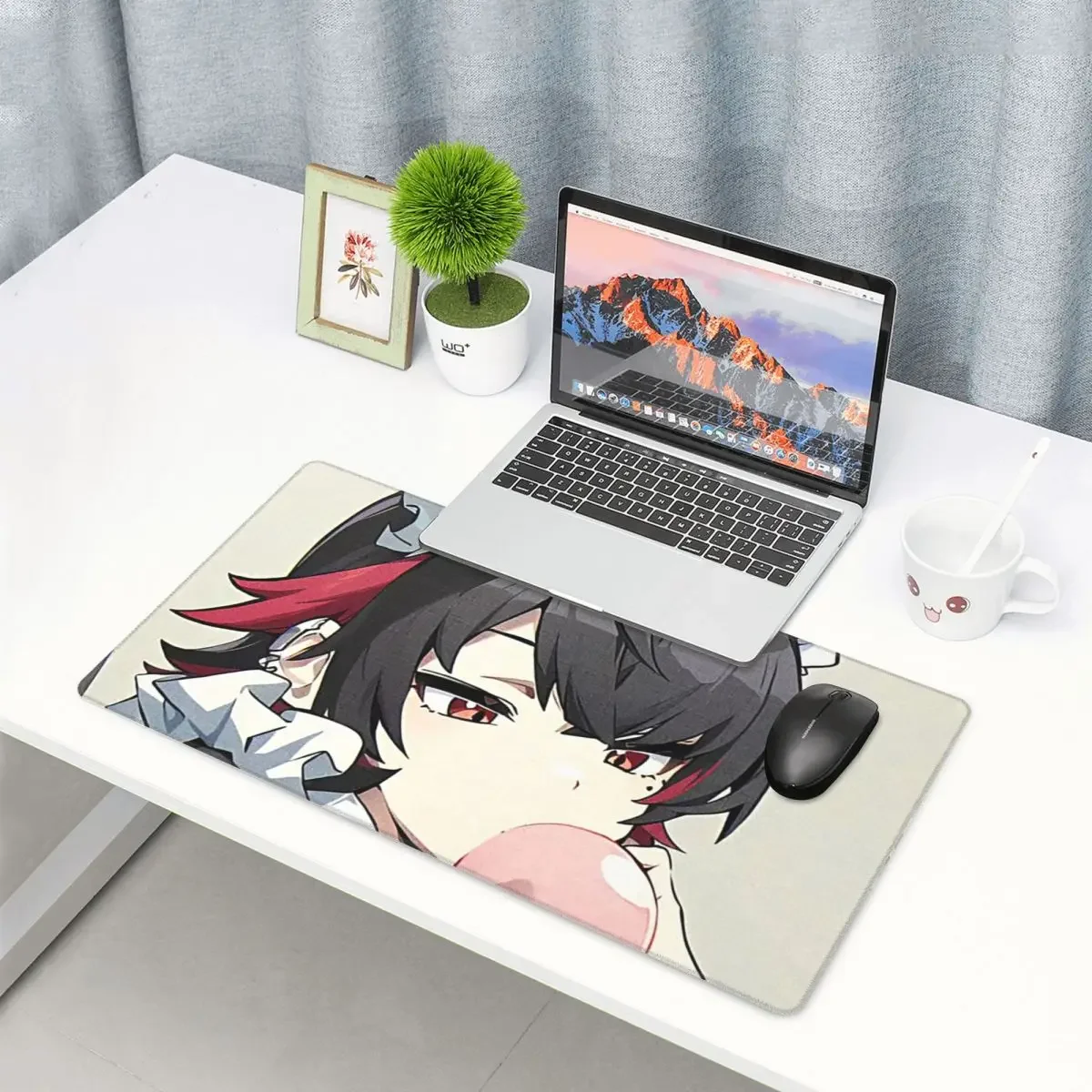 Large Mouse Pad Game Zenless Zone Zero Ellen Joe Gamer PC Laptop Mats Keyboard Carpet Computer GamingOffice Accessories Desk Mat