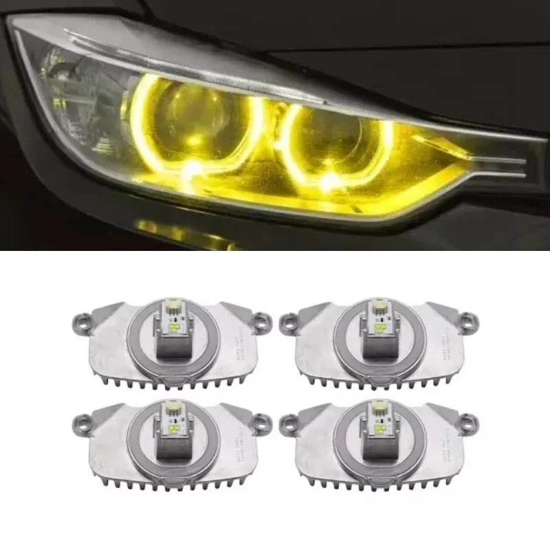 Xenon Headlight Yellow Daytime DRL Driving Angel Eye LED Module 63117398766 For 2012 -2015 F30 F31 F34 320i 328i
