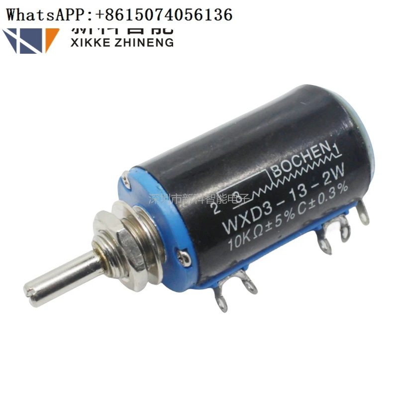 WXD3-13-2W-12 precision multi turn potentiometer 1K/2.2K/4.7K/10K/22K/47K/100K（10PCS）