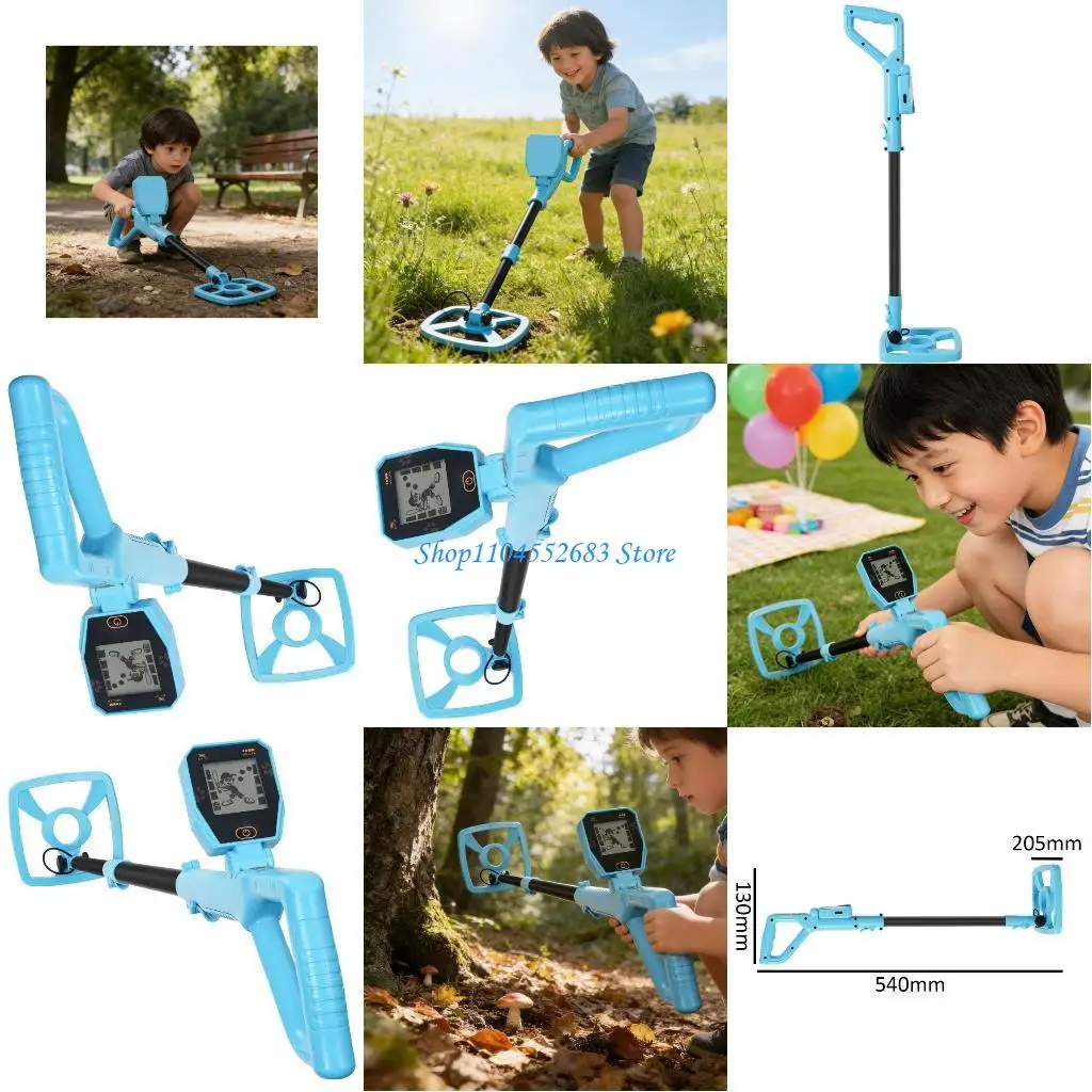 

Y6GD Exploration Detection Tool Encouraging Metal Detectors for Children Kids Promotes Curiosity Nature Discovery Activity
