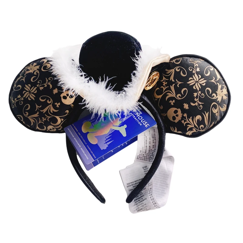 Disney 50th Anniversary Mickey Mouse Headband The Main Attraction Ear Hairband For Adults Pirates of the Caribbean Limited Relea