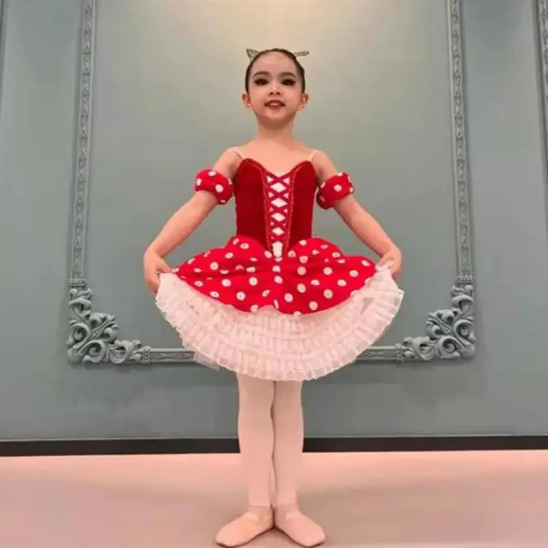 Costume de bal féerique de ballerine pour enfants, robe à fleurs bleues à paillettes, vêtements de danse pour filles, robe Tutu de justaucorps de Ballet de gymnastique, nouvelle collection 2022