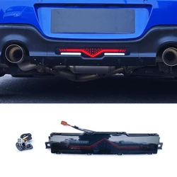 For Toyota Subaru BRZ GR86 2022 2023 2024 Rear Bumper Running Dynamic Signal Reflector Pilot Fog Brake Light Tuning Accessories