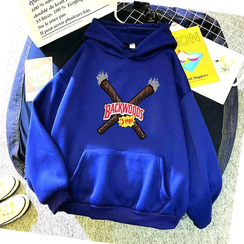 Backwood الخريف النساء هوديس الهيب هوب الصوف امرأة بلوزة كاجوال للجنسين الذكور الإناث هودي Y2K موضة الملابس الشارع الشهير #5