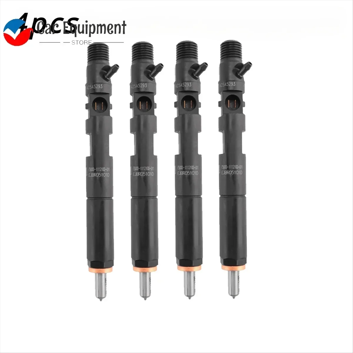 4pcs Fuel injector EJBR05101D 28232251 for Renault Clio Kangoo Nissan Dacia 1.5DCI K9K