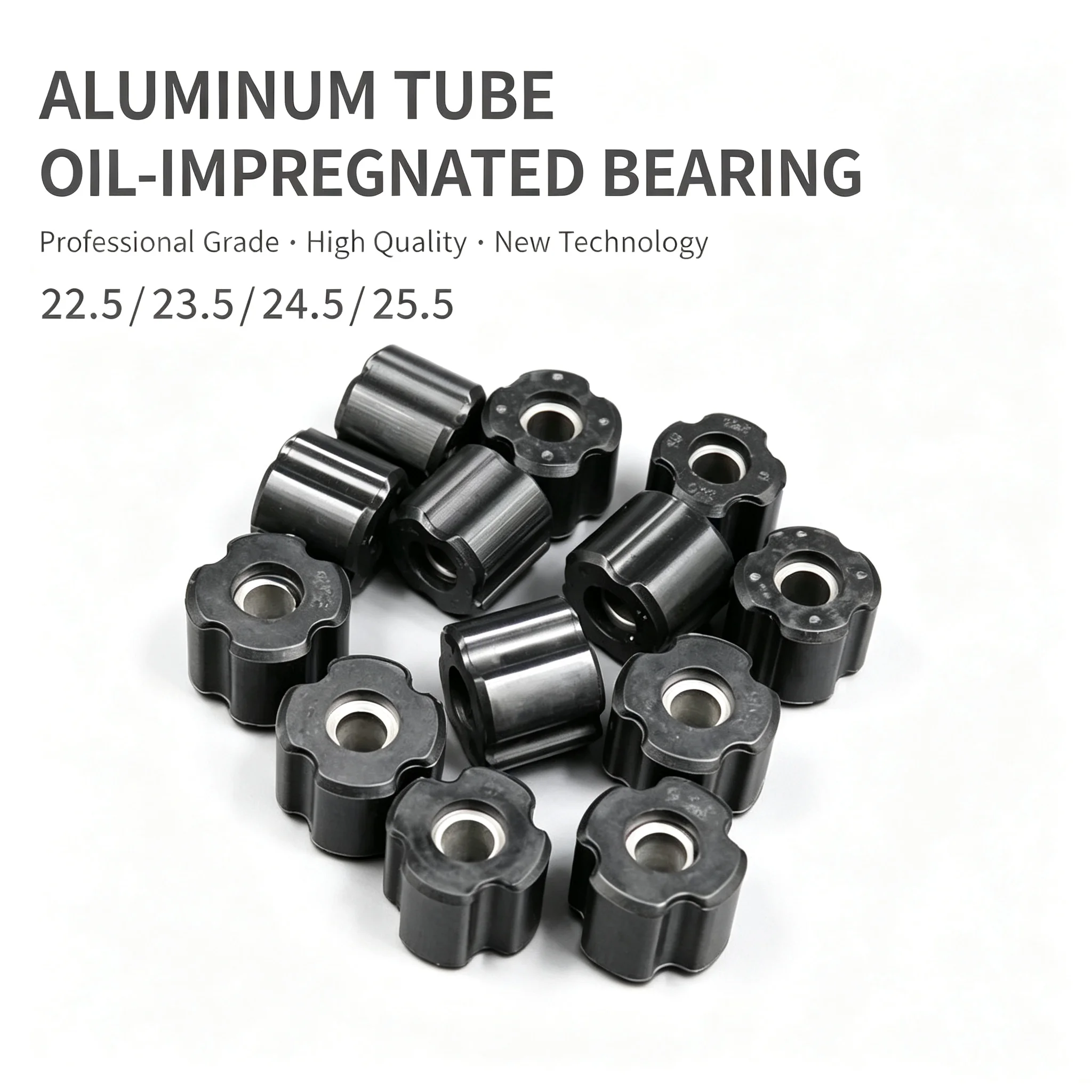 6pcs Brush Cutter Shaft Parts Bushing Oil Bearing for Grass Trimmer 26mm / 28mm Tube Pipe Aluminum Tube Inside Bush Replacement