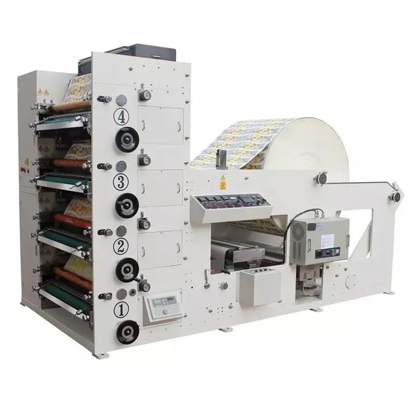 YG Customized Heavy Duty Flexographic Printing Press For Paper Sacks Strong Pressure Ensures Clear Patterns