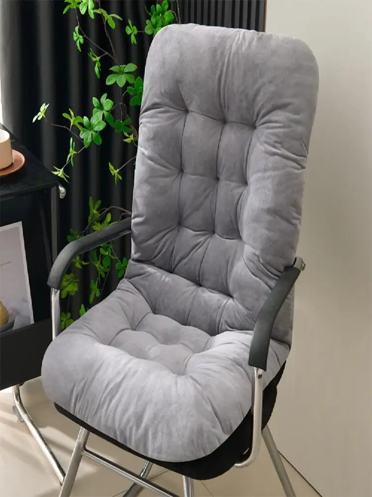 NONE Coussin de chaise épais 45x93cm, en coton lavable, 2 en 1, coussin de siège de hamac, fourniture d'extérieur 3