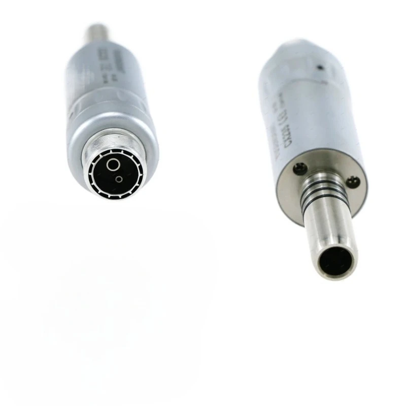 Professional Lab LED Fiber Optic Air Motor for Low Speed Handpiece Internal Water Spray 2/4/6 Holes ISO E Type Fit NSK KAVO