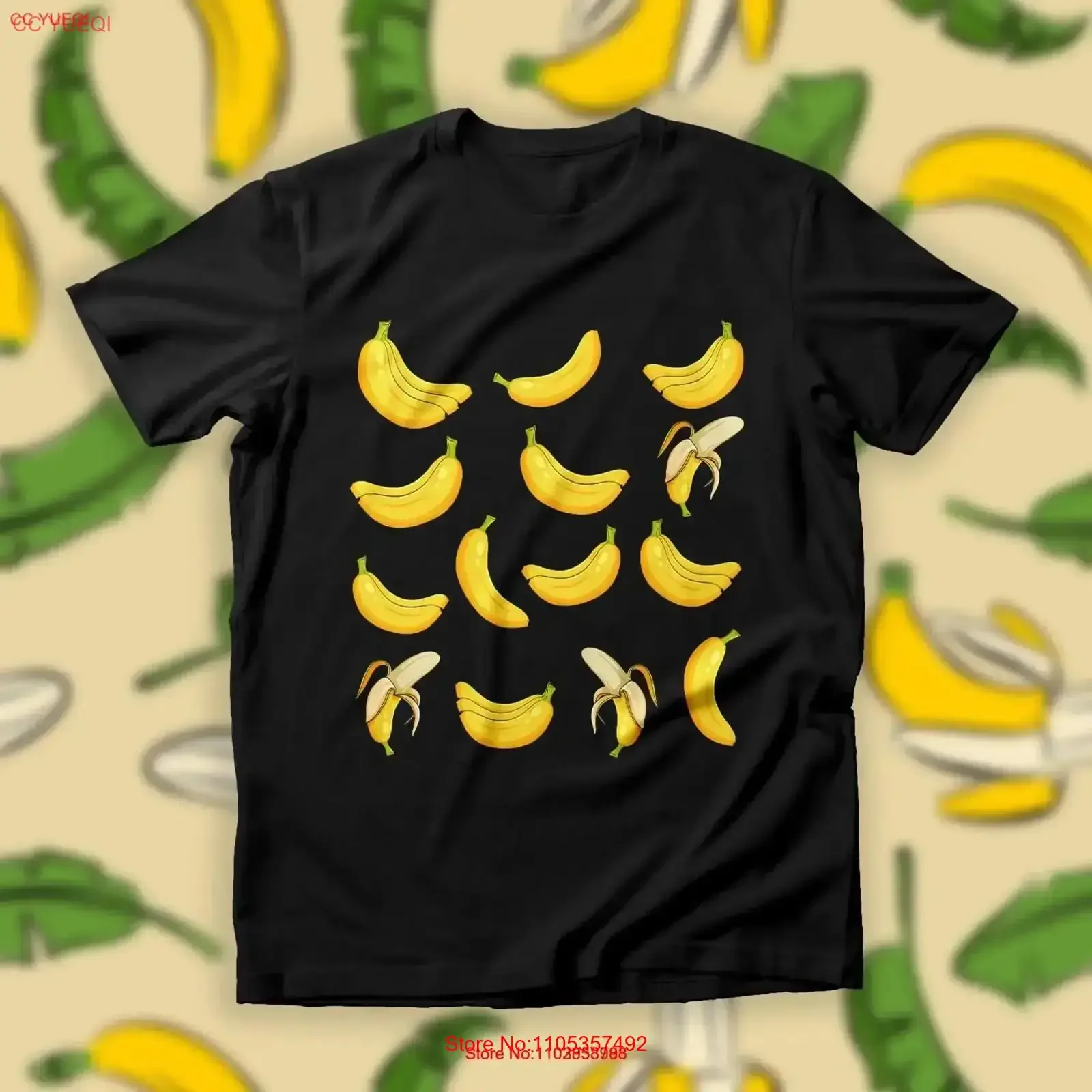 Banana T Shirt Funny Squad Fruit Tropical Top Lover Cavendish vintage Washed Slightly Stylish Casual Breathable fashion