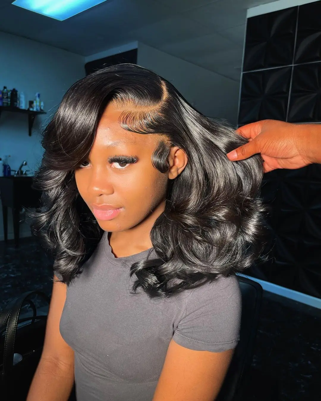 16 Inch Wear And Go 5x5 Glueless Closure Bob Wig Human Hair Short Body Wave 13x6 Lace Front Wigs Pre Cut Brazilian Hair 13X4 Hd Lace Front Wig For Wome