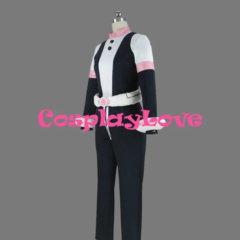 My Hero Academia Boku no Hero Academy Ochako Uraraka Cosplay Costume Newest Custom Made For Christmas Halloween