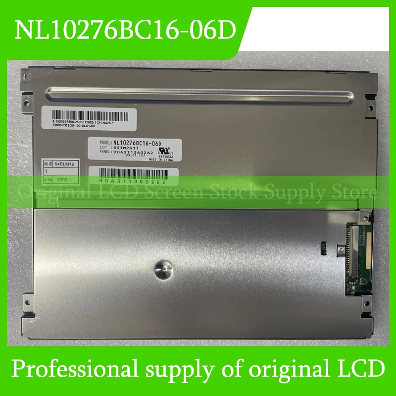 NL10276BC16-06D 8.4 Inch Original LCD Display Screen Panel for NEC Brand New and Fast Shipping 100% Tested
