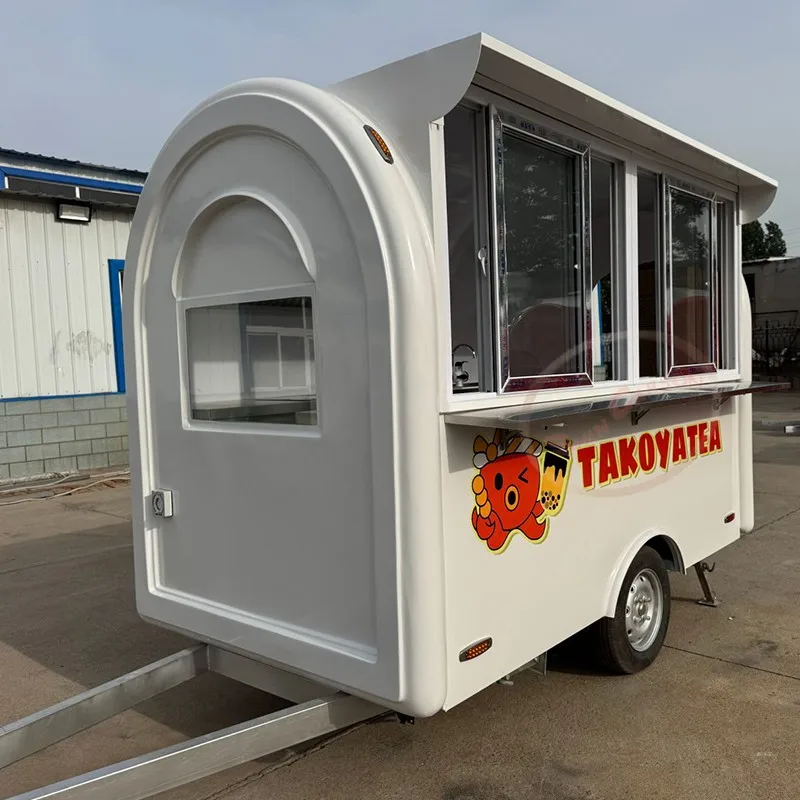 

Custom Food Truck Cart for Pizza Burger Ice Cream Coffee - Mobile Kitchen Van for Sale in USA & Turkey Food Trailer