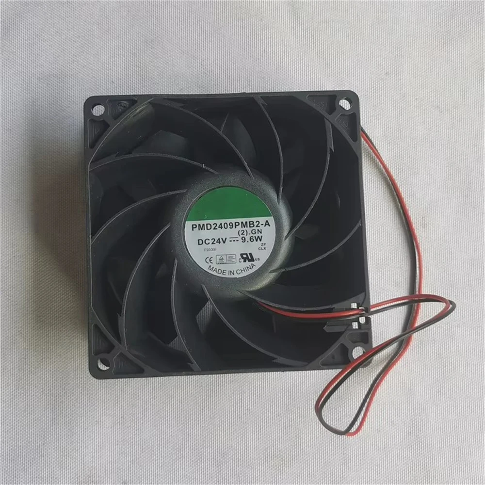 PMD2409PMB2-A 24V DC Brushless Cooling Fan 92x92x38mm 106.3CFM Dual Ball Bearing Axial Fan for 3D Printer Server Power Supply