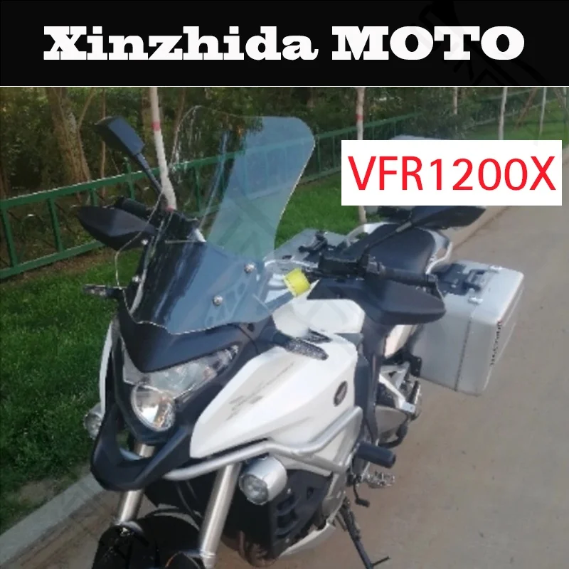 For VFR1200X VFR 1200X Crosstourer Motorcycle Accessories Windshield Windscreen Wind Deflectors Viser Visor Transparent