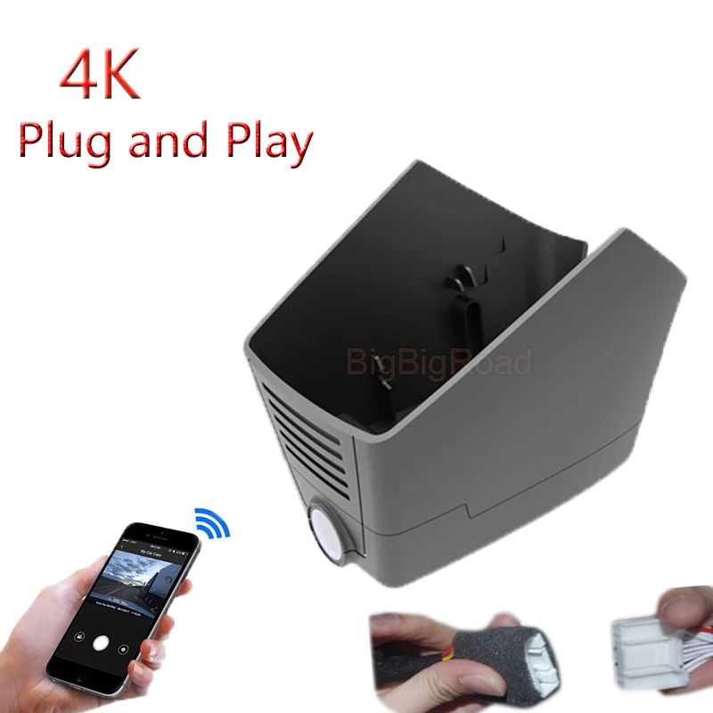 4K Plug And Play For Land Rover Discovery Sport 2017 2018 2019 Car Wifi DVR Video Recorder Full HD 2160P Dash Camera