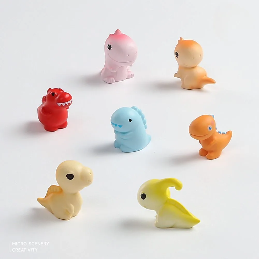 ديناصور أعمى الحقيبة Miniaturization محاكاة الحيوانات الصغيرة نموذج سطح المكتب زخرفة موضة حساسة عمل نموذج لجسم لعبة #3