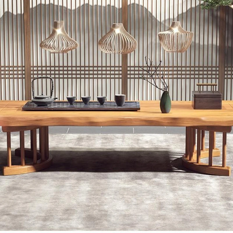 

Журнальные столики для гостиной, проживания в семье, чайная мебель, подоконник, журнальные столики для спальни, деревянная мебель в стиле ретро ChaJi MH40CJ