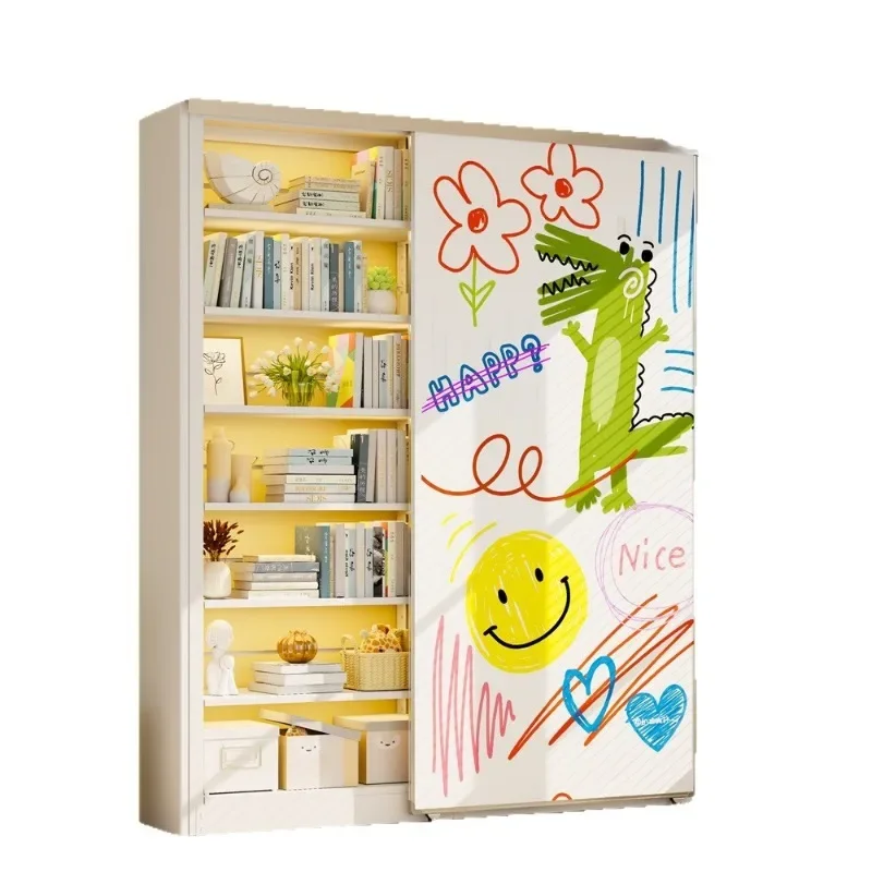 

multi-layer storage, floor-to-ceiling integration, dustproof and simple against the wall