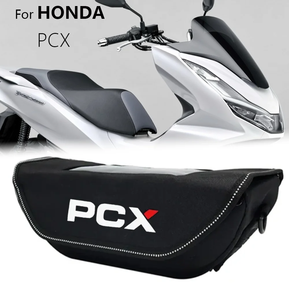 Voor Honda Pcx Motorfiets Waterdicht En Stofdicht Stuur Opbergtas Motorfiets Stuur Reistas