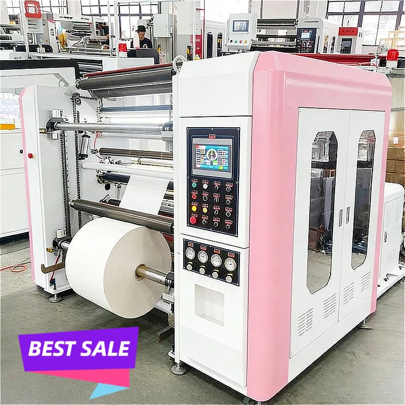 Slitting Rewinding Machine Paper Cutter Automatic Guillotine Industrial Trimmer For Cardboard Sheet Cutting Customized hot sale