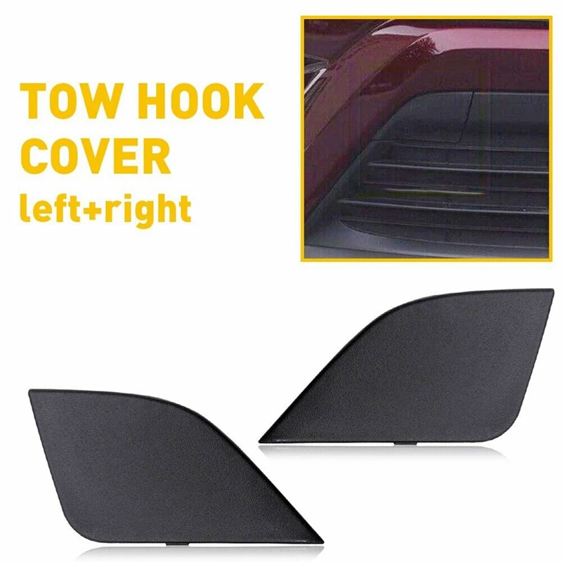 Car Front Bumper Towing Hook Eye Cover Cap For Toyota RAV4 2016 2017 2018 532850R080,532860R080