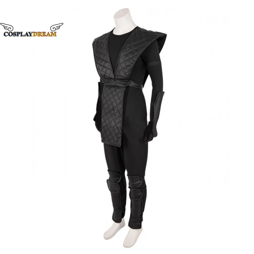 Mortal Kombat Noob Saibot Cosplay Costume Outfit Game Adult Costume Ninja Black Fighter Mask Costume Outfit