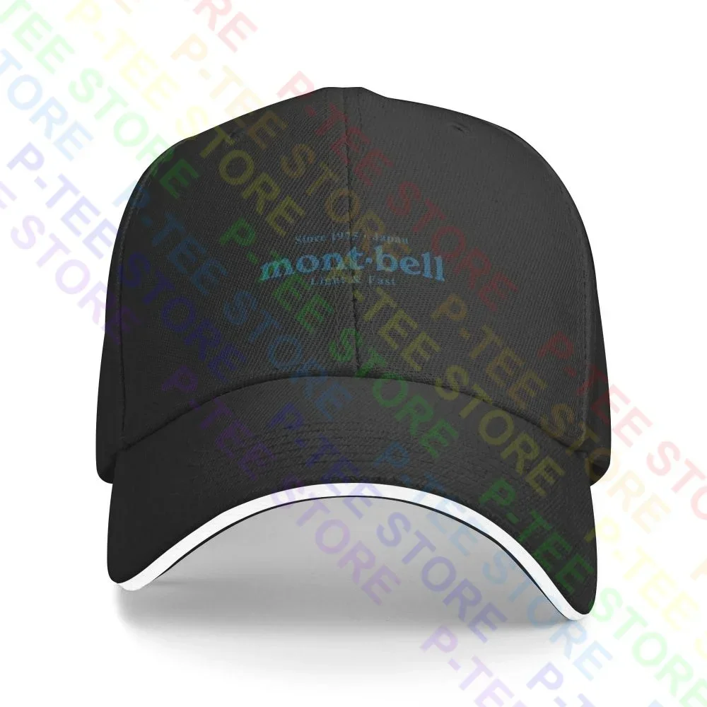 Montbell Logo Sandwich Cap Baseball Cap Trucker Hat Top Hot Deals Best Quality