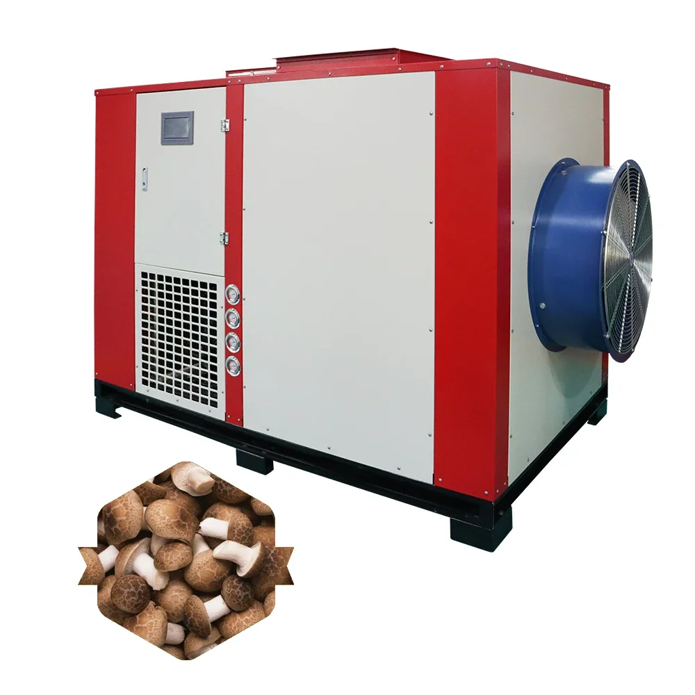 Dry Food Machine Mushroom Heat Pump Dryer Dehydrator Hemp Konjac Saffron Tea Leaf Cassava Food Fish Vegetable Drying Machine