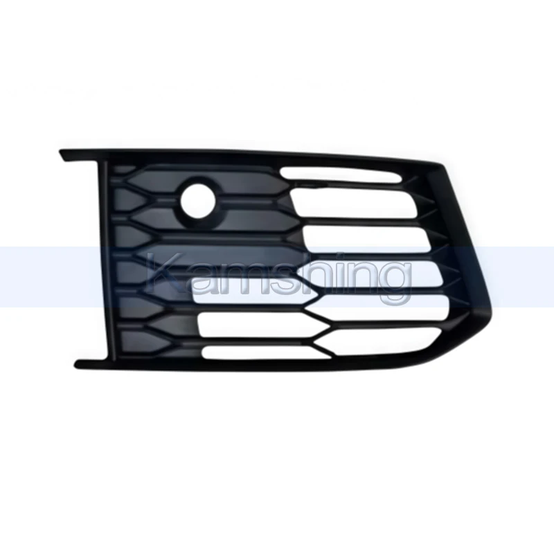 Kamshing 1pair Front Bumper Foglight Frame For Audi A6 Sline S-Line S6 C8 Avant 2019-2022 Foglamp Cover Fog Light Grille