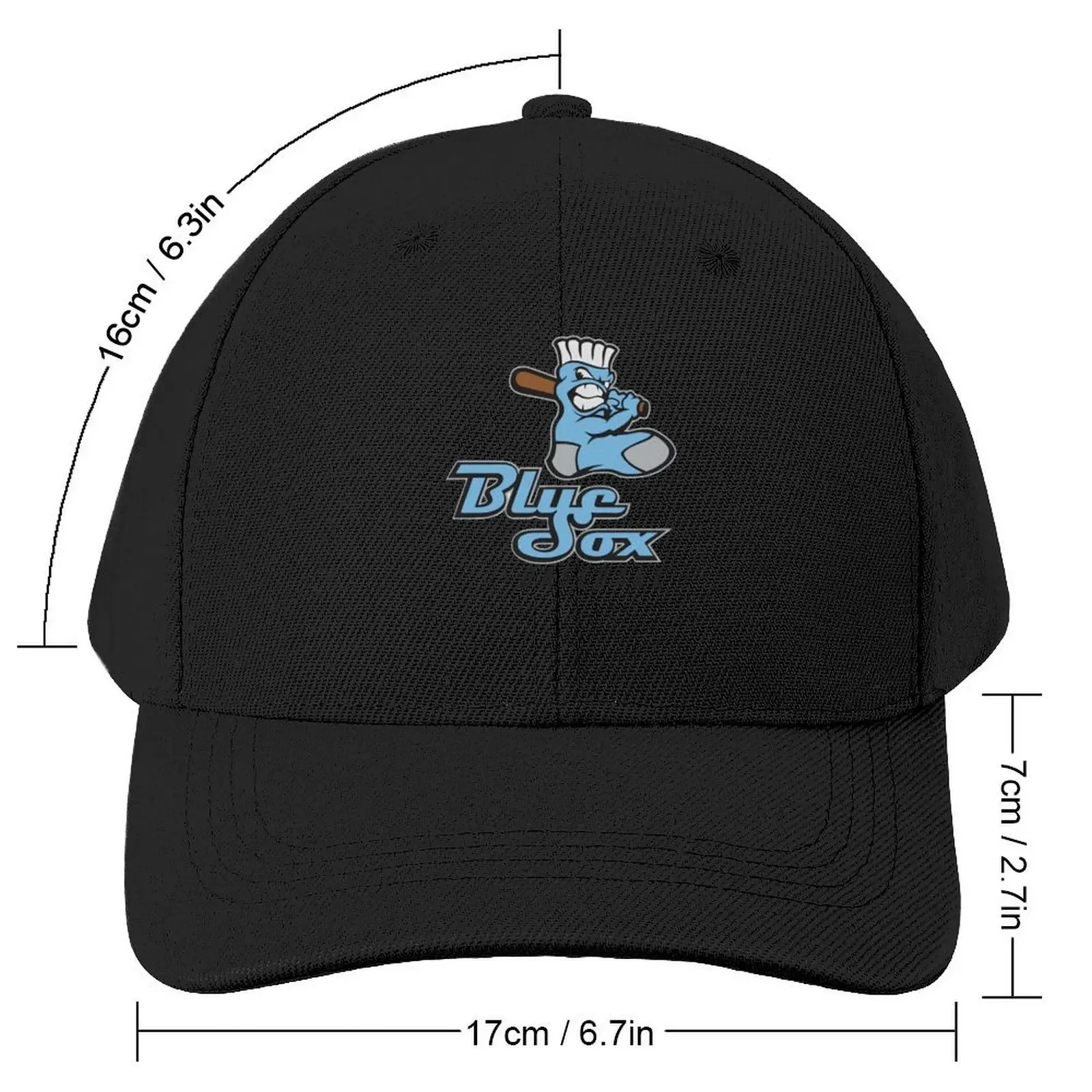 Blue Sox Baseball 2 Baseball Cap Wild Ball Hat summer hat black Men Hats Women's