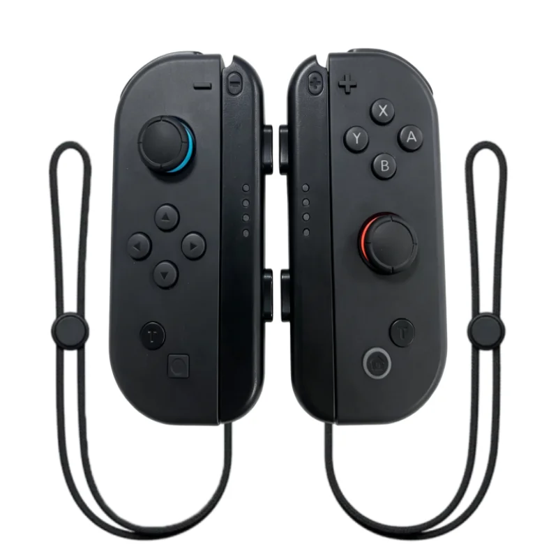 Joycon Sem Fio para Nintendo Switch, Controle L/R com Efeito de Luz RGB, Turbo, Vibração, Gamepad Remoto