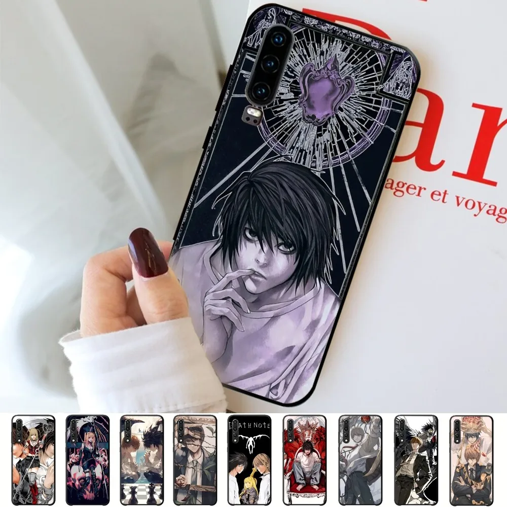 Hot Anime D-Death N-Note Phone Case For Huawei P 8 9 10 20 30 40 50 Pro Lite Psmart Honor 10 Lite 70 Mate 20lite