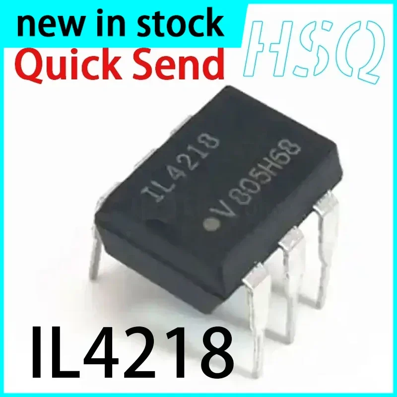 5PCS New IL4218 DIP-6 Inline Optocoupler Isolator with Three-terminal Bidirectional Thyristor