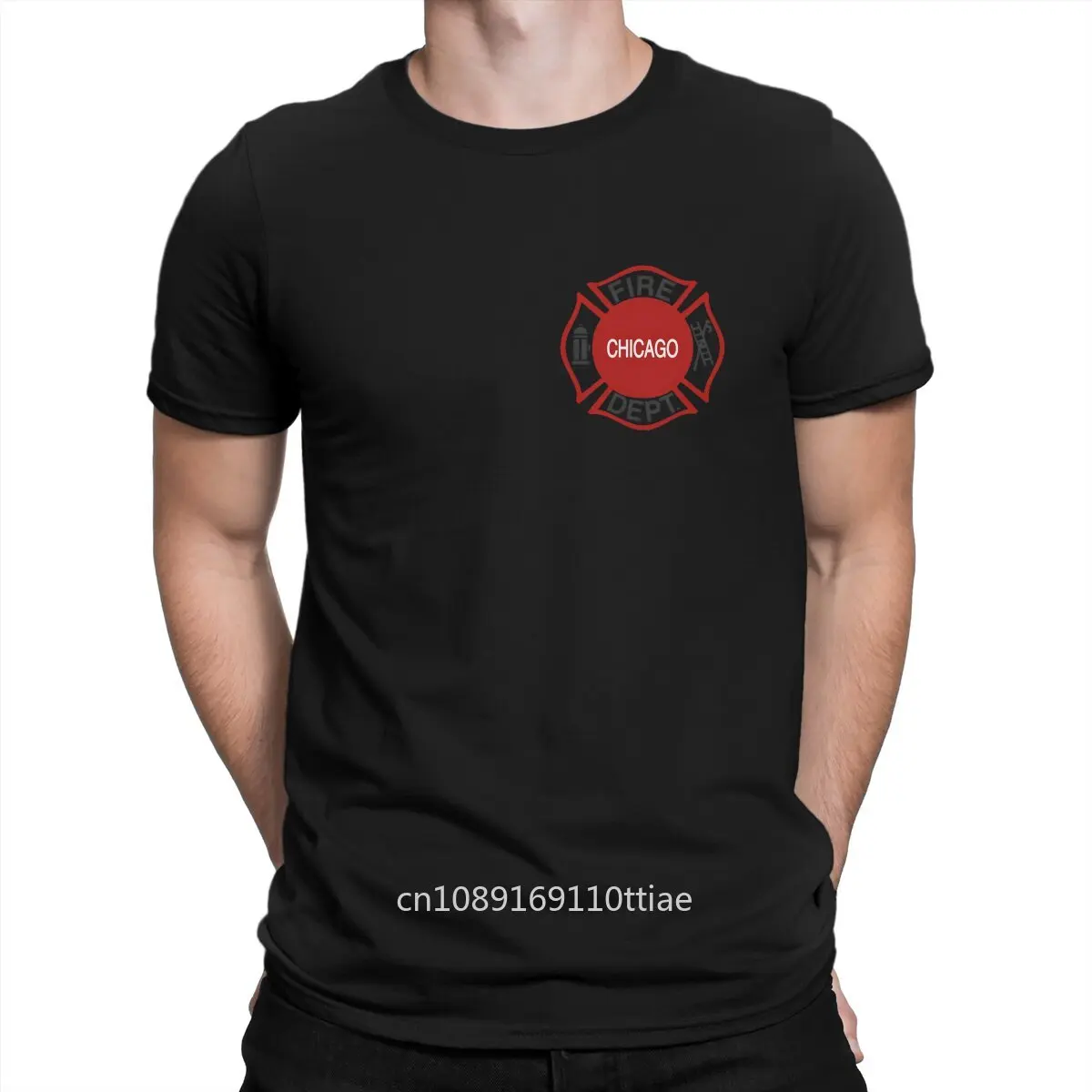 CFD Department Hip Hop TShirt Chicago Fire Leisure T Shirt Hot Sale Stuff For Men Women