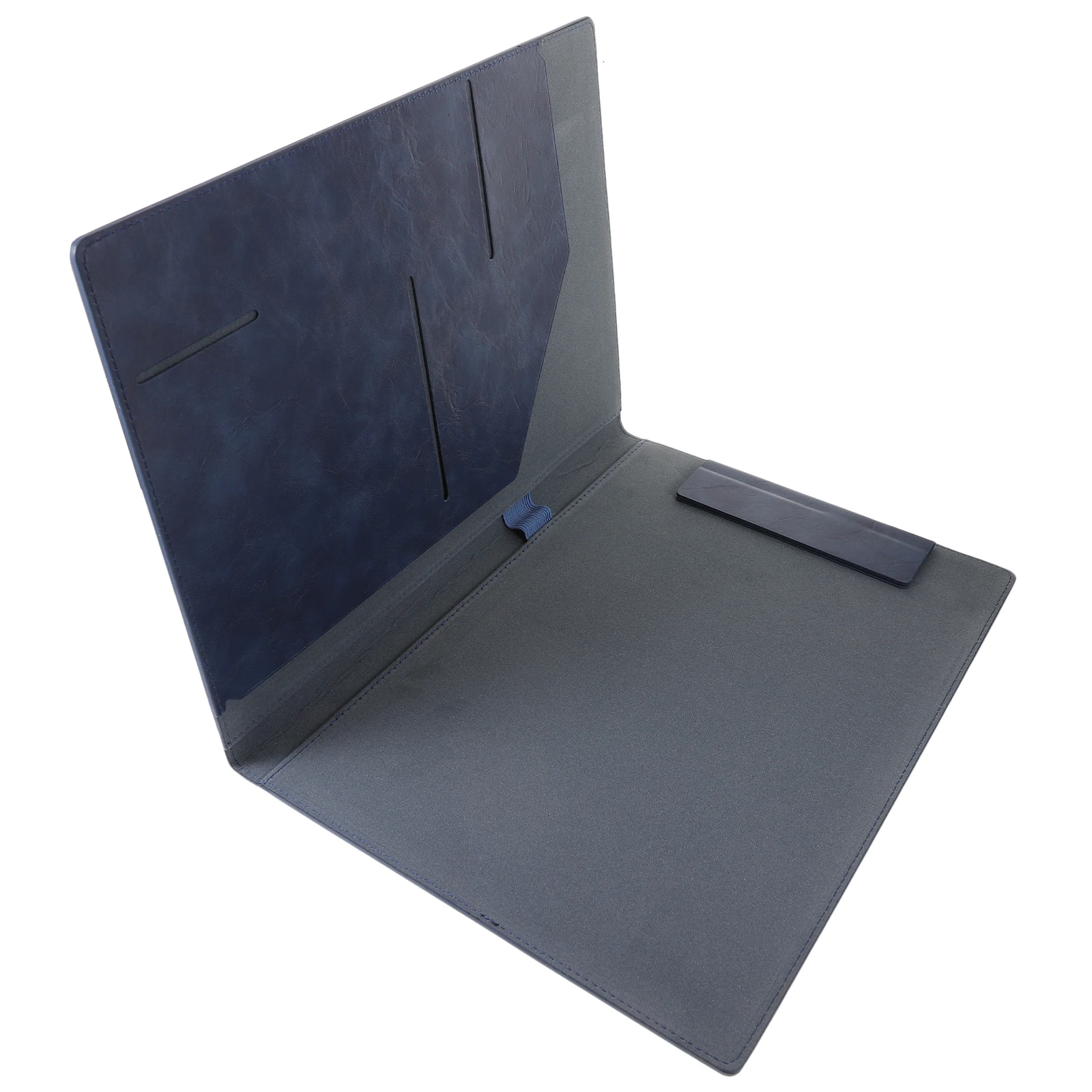 

A4 PU Document Folder Magnetic Closure Wear Resistance Office Portfolio File Folders Binder Loose Leaf Holder