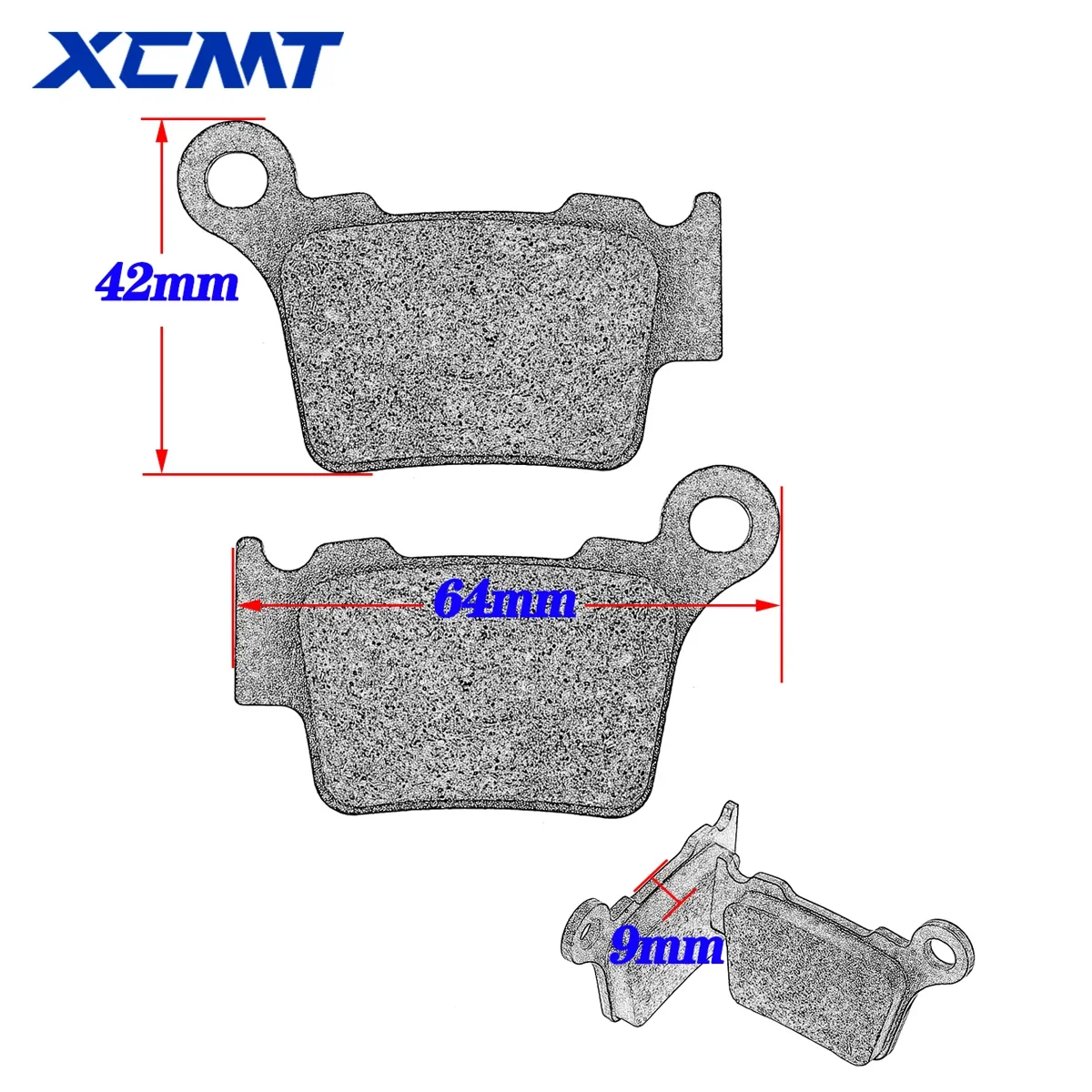 ل Husqvarna FC FE TC TE 85 125 250 300 350 450 2014 2015 2016 2017 2018 2019 2020 2021 2022 مكابح أمامية وخلفية للدراجة النارية #6