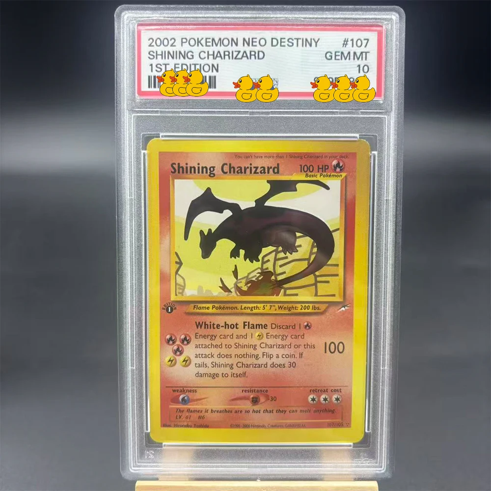 how much is a holographic charizard pokemon card worth PSA 8 NM - MT