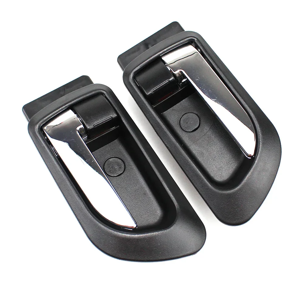 Car Styling 2PCS Black Interior Door Handles Inner Inside Door Armest Left Right for GREAT WALL HOVER H5 HAVAL H3 H5 GWM X200