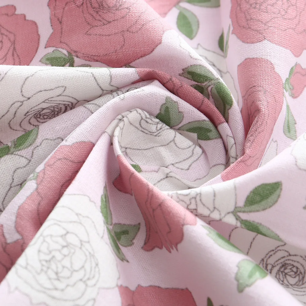 3/6/12 Pcs Ladies Cotton Printed Handkerchief Vintage Soft Comfortable Gift Set 43cm Carry It with You To Absorb Sweat