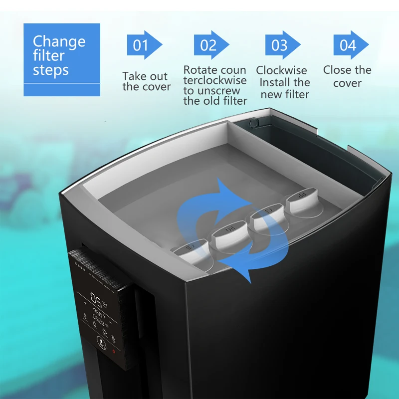 Portable Household Reverse Osmosis Water Purifier Machine Instant  Water Purifier Countertop Ro Water Purifier Filter