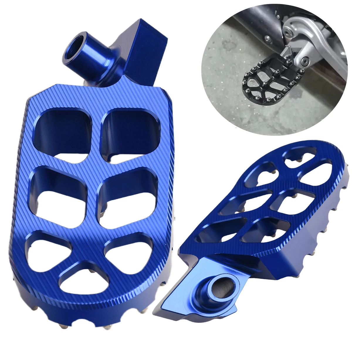

Motorcycle Foot Pegs Foot Rest Footpegs Forged Wide T700 XTZ700 Tenere700 Rally Edition For Yamaha Tenere 700 XTZ 700 2019-2024