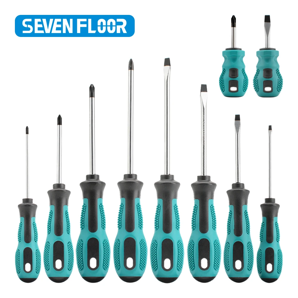 6pcs 10pcs Repair Tool Set-Magnetic Precision Screwdriver Kit with Phillips and Flat Head, Non-Slip Handle, Screwdriver Tool Set