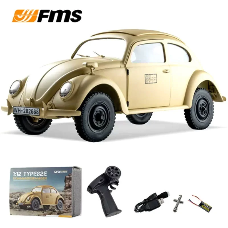 

FMS TYPE82E Beetle 1/12 RC Model Car Remote Control Electric 4WD Off road Vehicle Door Bridge Differential Free Shipping