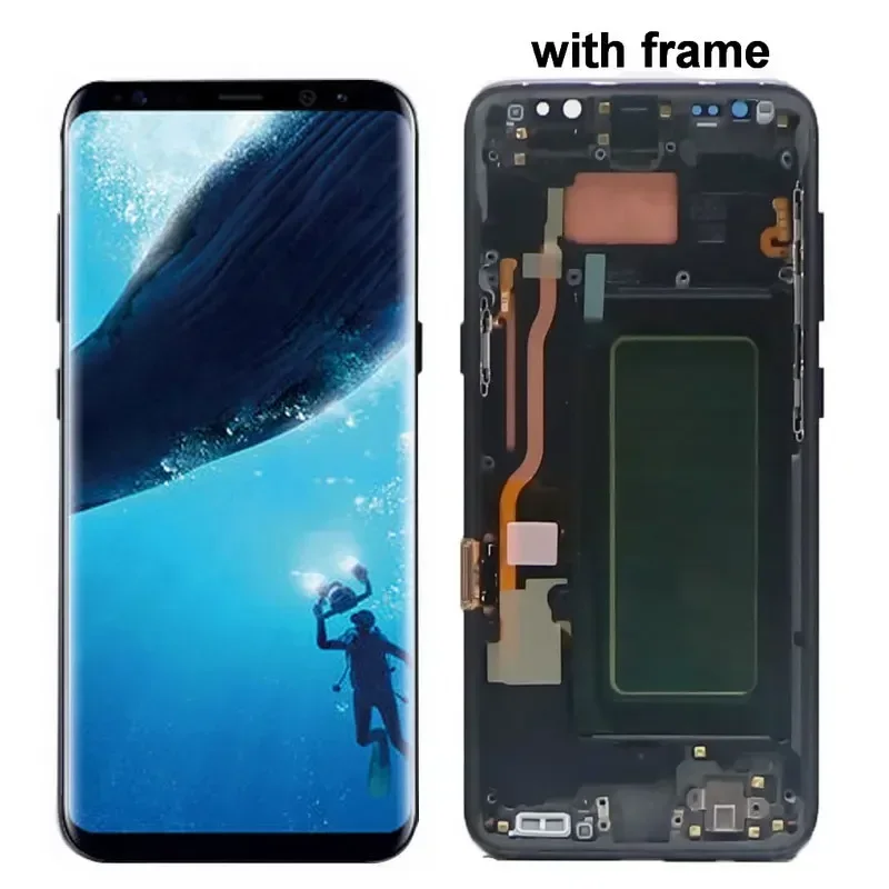 Pantalla LCD SUPER AMOLED para Samsung Galaxy S8, G950, G950F, SM-G950F/DS, SM-G950FG, G950U