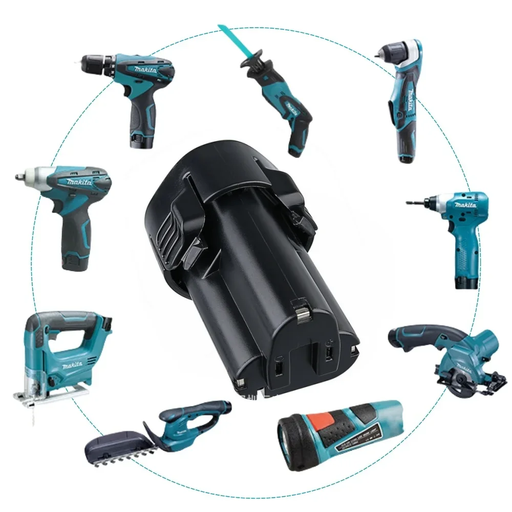 10.8V 3.0Ah リチウムイオンバッテリーマキタ BL1013 BL1014 LCT203W 194550-6 194551-4 195332-9 DF030D - 交換用電動工具バッテリー