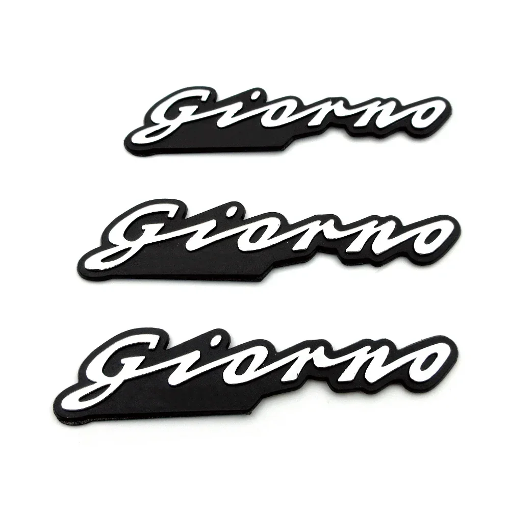 Motorcycle 3D Fuel Gas Tank Stickers Emblem Badge Decoration Decal For Honda Giorno AF24 Logo Body Fairing Sticker Scooter Decal