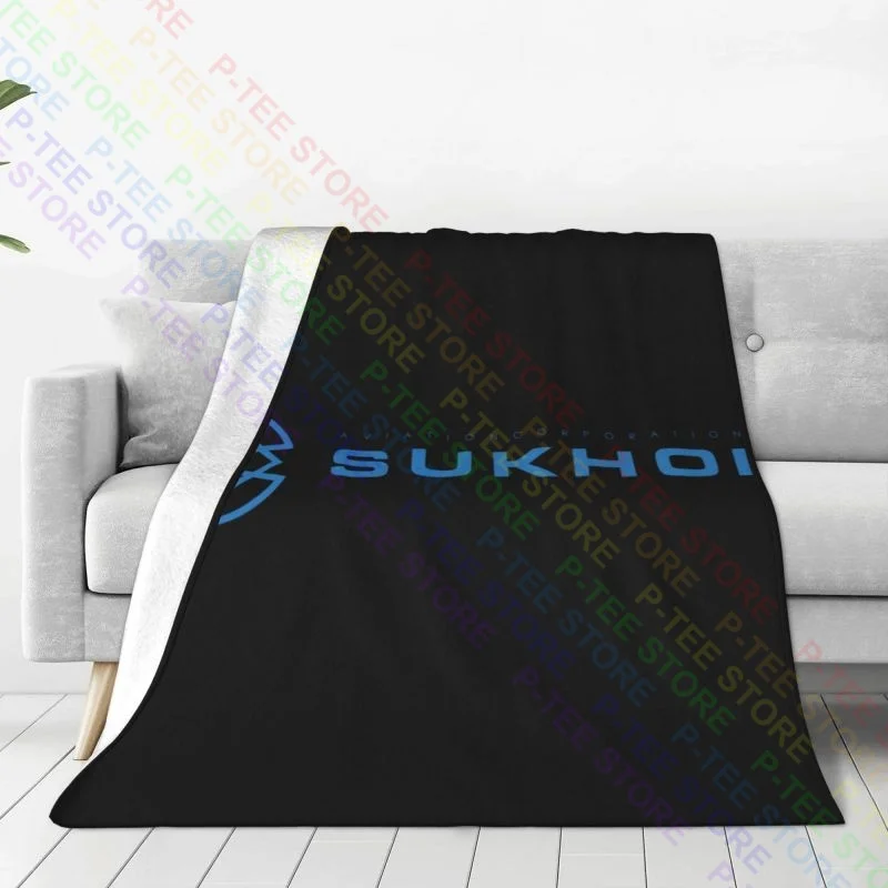 Sukhoi Aircraft Su-35 Frontline Bombers Superjet Airplanes Blanket Winter Plus Velvet Decorative Sofa